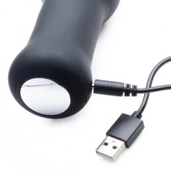 Boyzshop Deluxe Voodoo Beads 10X Silicone Anal Beads Vibrator 10 Boyzshop Deluxe Voodoo Beads 10X Silicone Anal Beads Vibrator