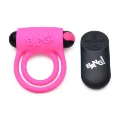Boyzshop New Items Remote Control 28X Vibrating Cock Ring And Bullet