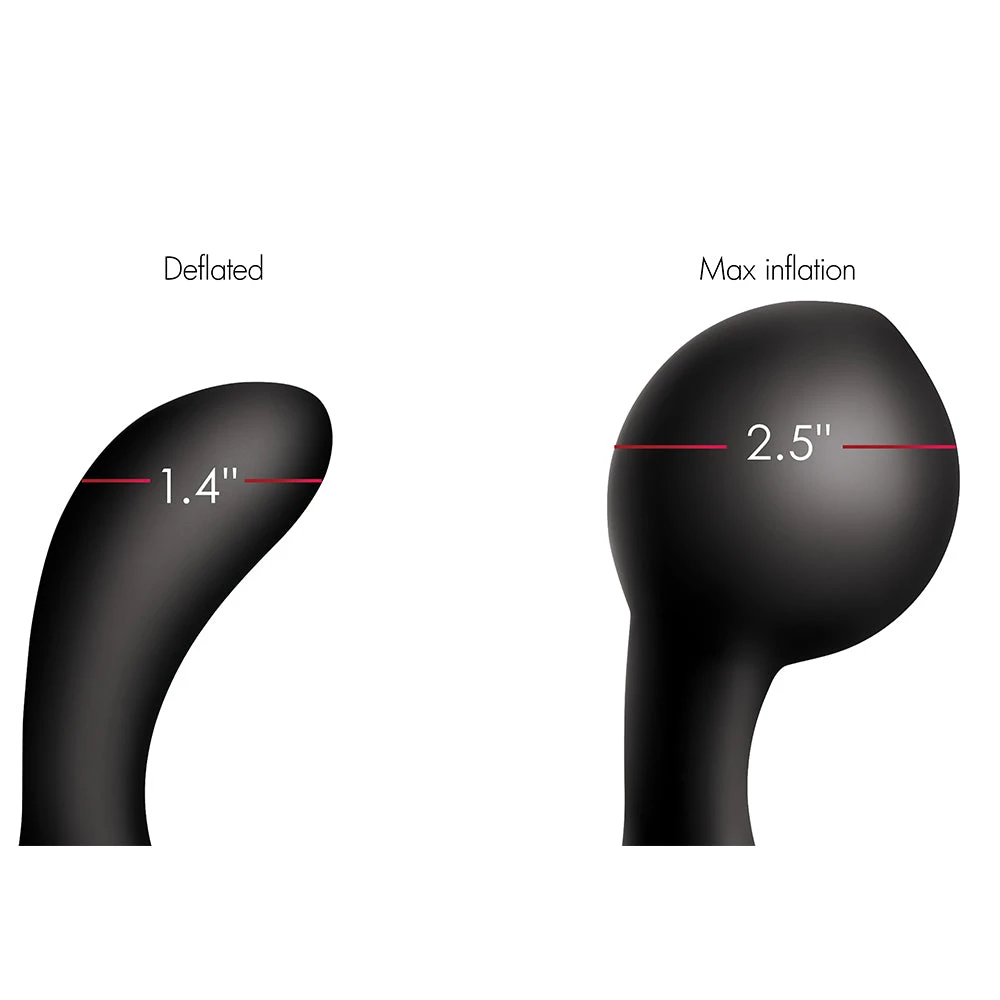 Boyzshop New Items 10X Inflatable And Vibrating Silicone Prostate Plug 3 Boyzshop New Items 10X Inflatable And Vibrating Silicone Prostate Plug