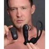 Boyzshop New Items 7X P-Strap Milking And Vibrating Prostate Stimulator With Cock And Ball Harness