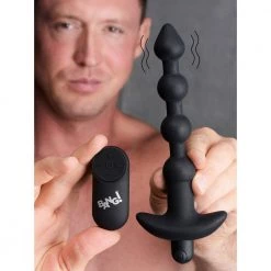 Boyzshop Remote Control Vibrating Silicone Anal Beads