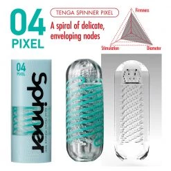 Boyzshop Tenga Spinner - 04 Pixel Stroker Masturbation Toys