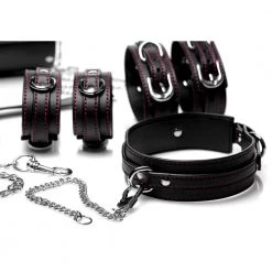 Boyzshop Kinky Clutch Black Bondage Set With Carrying Case 15 Boyzshop Kinky Clutch Black Bondage Set With Carrying Case