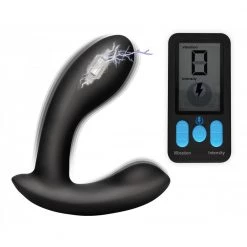 Boyzshop E-Stim Pro Silicone Vibrating Prostate Massager With Remote Control