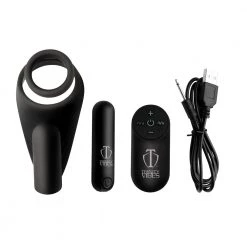 Boyzshop 7X Silicone C-Ring With Vibrating Taint Stimulator