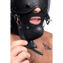 Boyzshop New Items Leather Head Harness With Removeable Gag