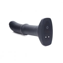 Boyzshop Sliding Shaft Silicone Anal Vibrating Plug