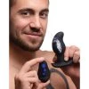 Boyzshop New Items 8X Volt Drop Vibrating And E-Stim Silicone Prostate Massager With Remote