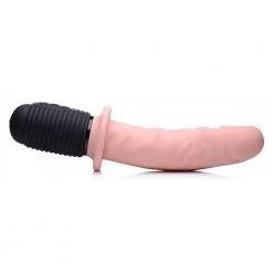 Boyzshop New Items Power Pounder Vibrating And Thrusting Silicone Dildo