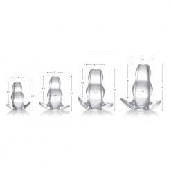 Boyzshop Clear View Hollow Anal Plug