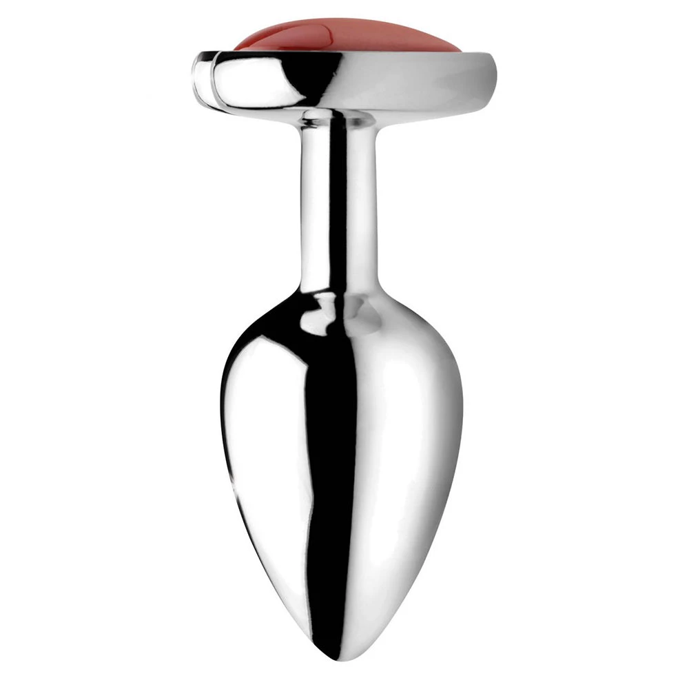 Boyzshop Authentic Red Jasper Gemstone Heart Anal Plug New Items 5 Boyzshop Authentic Red Jasper Gemstone Heart Anal Plug New Items