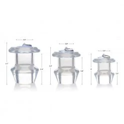 Boyzshop Ass Bung Clear Hollow Anal Dilator With Plug