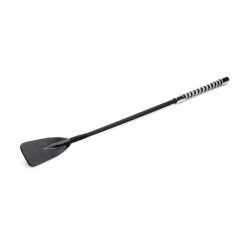 Boyzshop Short Leather Riding Crop With Rhinestone Handle New Items