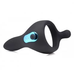 Boyzshop Power Taint 7X Silicone Cock And Ball Ring With Remote