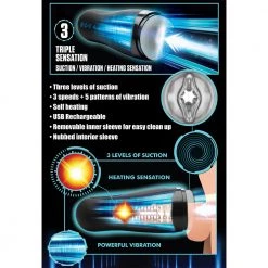 Boyzshop New Items Auto Milker 15X Sucking Masturbator