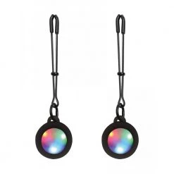 Boyzshop New Items Light-Up Charm Decorated Nipple Clamps