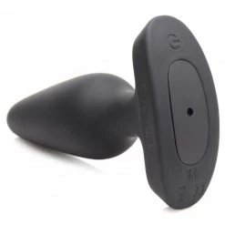 Boyzshop New Items 28X Laser Heart Silicone Anal Plug With Remote