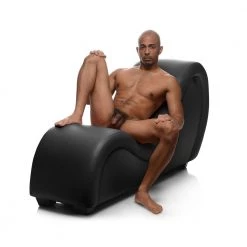 Boyzshop Leather & Sex Pigs Kinky Couch Sex Chaise Lounge With Love Pillows