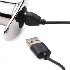 Boyzshop Chrome Blast 7X Rechargeable Butt Plug With Remote Control