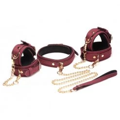 Boyzshop 6 Piece Velvet Bondage Set New Items