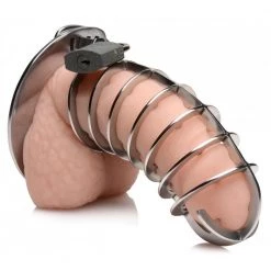 Boyzshop Stainless Steel Spiked Chastity Cage