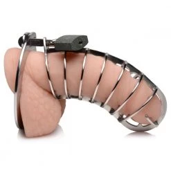 Boyzshop Stainless Steel Spiked Chastity Cage