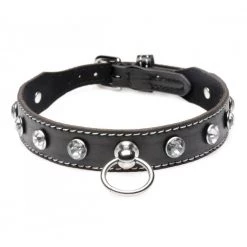 Boyzshop New Items Rhinestone Choker With O-Ring