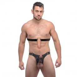 Boyzshop Strap And Ride Dildo Strap Harness