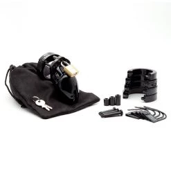 Boyzshop CB6000S Black Chastity Cage Kit