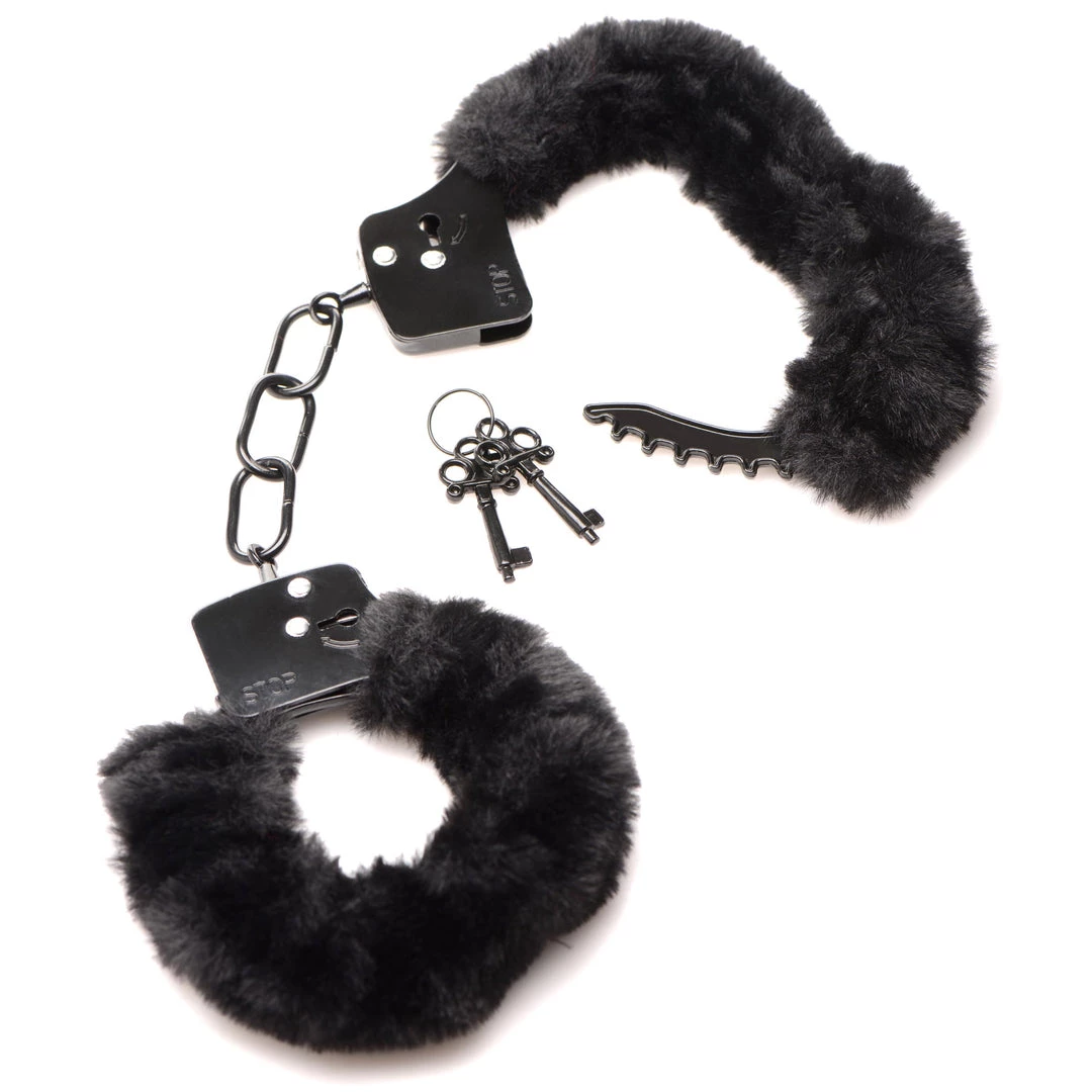 Boyzshop Cuffed In Fur Furry Handcuffs 4 Boyzshop Cuffed In Fur Furry Handcuffs