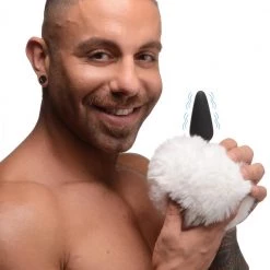 Boyzshop Small Vibrating Anal Plug With Interchangeable Bunny Tail