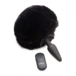 Boyzshop Large Vibrating Anal Plug With Interchangeable Bunny Tail New Items