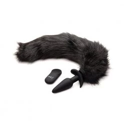 Boyzshop Small Vibrating Anal Plug With Interchangeable Fox Tail New Items