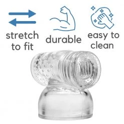 Vendor-unknown Wand Massager Masturbation Sleeve -Firm