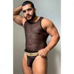 Boyzshop Black Sheer Adam4Adam Jockstrap Clothing