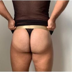 Boyzshop Black Sheer Adam4Adam Thong Clothing