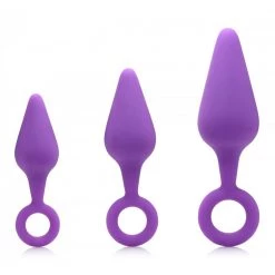 Boyzshop New Items Rump Ringers 3 Piece Silicone Anal Plug Set