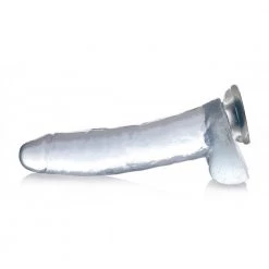 Boyzshop Clear C-Thru Dildo With Balls