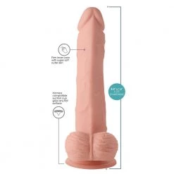 Boyzshop New Items Thrusting And Vibrating 8 Inch Dildo