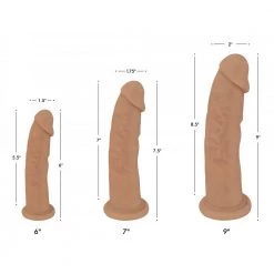 Boyzshop TAN Silexpan Hypoallergenic Silicone Dildo New Items