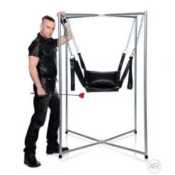 Vendor-unknown 4-Point Sling Stand Leather & Sex Pigs