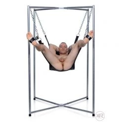 Vendor-unknown 4-Point Sling Stand Leather & Sex Pigs