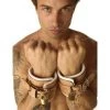 Vendor-unknown Strict Leather Padded Locking Cuffs New Items