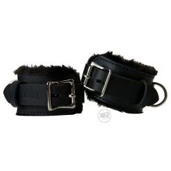 Vendor-unknown Strict Leather Premium Fur Lined Locking Cuffs