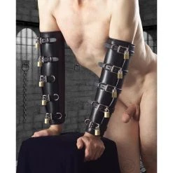 Vendor-unknown Premium Leather Locking Arm Splints New Items