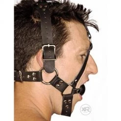 Vendor-unknown New Items Strict Leather Ball Gag Harness